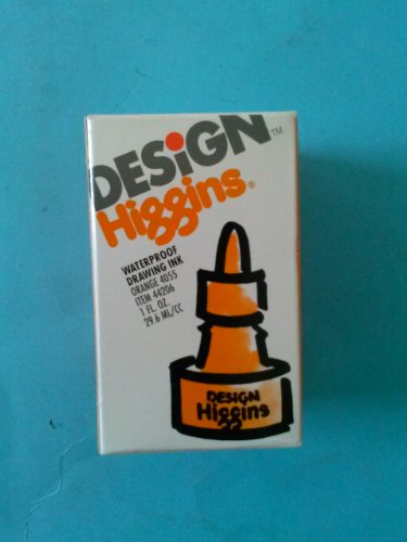 Load image into Gallery viewer, Design Higgins Waterproof Drawing Ink Orange 4055
