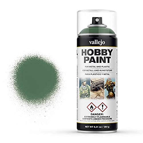 Load image into Gallery viewer, Vallejo Fantasy Color Sick Green 400 mL Spray Can
