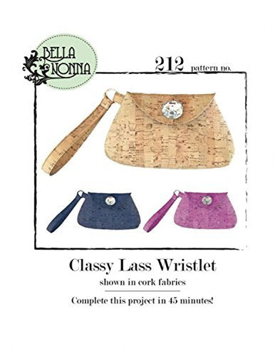 Load image into Gallery viewer, Classy Lass Wristlet Sewing Pattern
