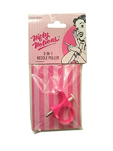 Nifty Notions 3-in-1 Needle Puller for Hand Quilters
