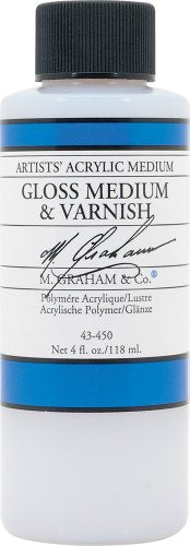 Load image into Gallery viewer, M. Graham 4-Ounce Acrylic Medium, Gloss
