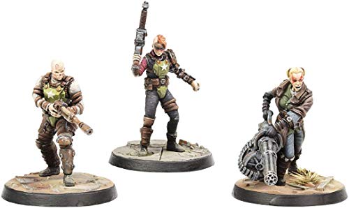 Fallout Wasteland Warfare Ack Ack, Sinjin & Avery Fallout Minis