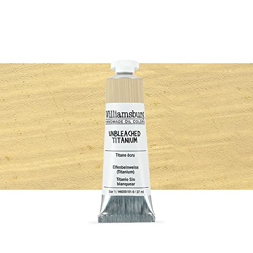 Load image into Gallery viewer, Williamsburg Oil 37ml Tube, Unbleached Titanium (60001819)
