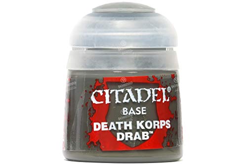 Load image into Gallery viewer, Citadel Paint Base Death Korp Drab
