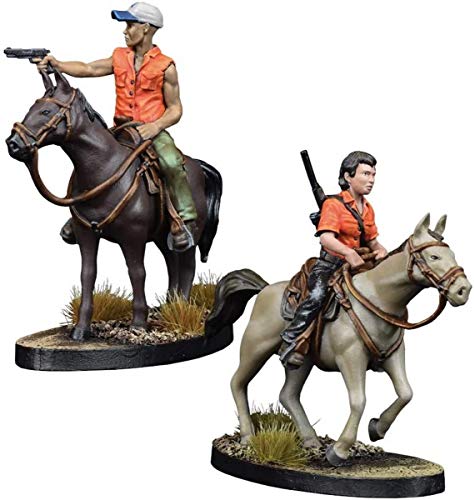 Load image into Gallery viewer, 2 Tomatoes Games- The Walking Dead Booster Maggie and Glenn on Horse (W5), Multicoloured (5060469663012)
