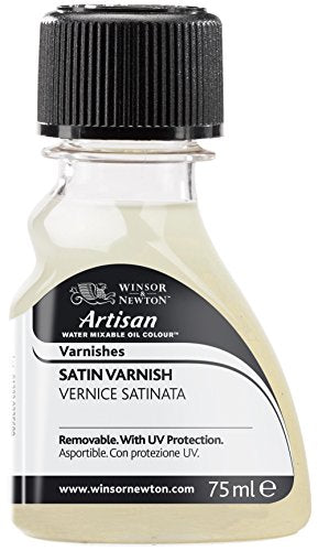 Winsor & Newton Artisan Water Mixable Mediums Satin Varnish, 75ml