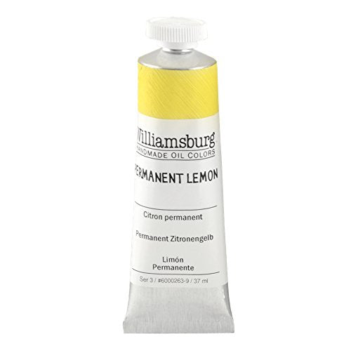 Load image into Gallery viewer, Williamsburg Oil 37ml Tube, Permanent Lemon (60002639)
