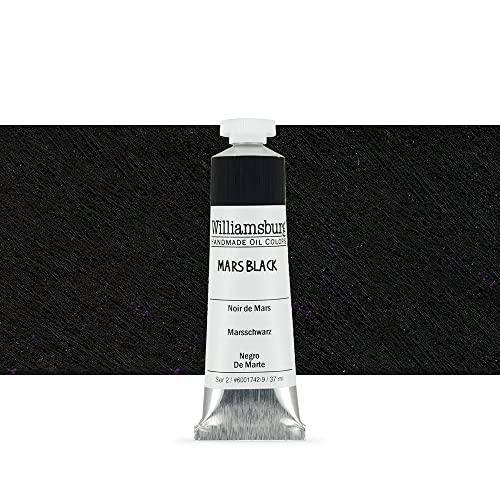 Load image into Gallery viewer, Williamsburg Oil 37ml Tube, Mars Black (60017429)
