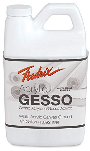 Load image into Gallery viewer, Fredrix T4419 Acrylic Gesso.5 gal
