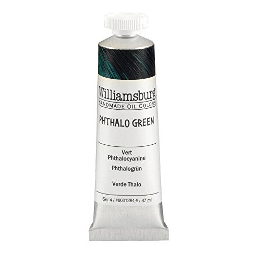 Load image into Gallery viewer, Williamsburg Oil 37ml Tube, Phthalo Green (60012849)
