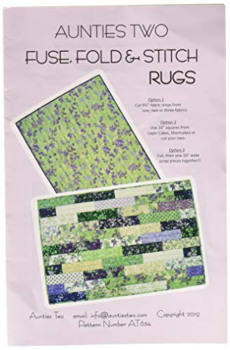 Load image into Gallery viewer, Fuse Fold and Stitch Rugs Pattern by Auntie&#39;s Teo
