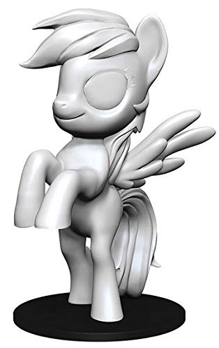 Load image into Gallery viewer, WizKids My Little Pony Themed Deep Cuts Unpainted Miniatures: Rainbow Dash
