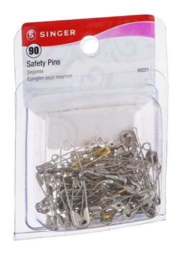 Load image into Gallery viewer, Singer 00221 Safety Pins Assorted Sizes 90 Count
