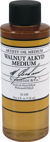 Load image into Gallery viewer, M. Graham 4-Ounce Walnut/Alkyd Medium
