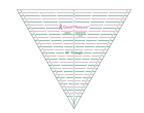 Good Measure 60 Degree Triangle Ruler