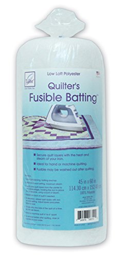 Load image into Gallery viewer, June Tailor Low Loft Fusible Batting, 45 x 60-Inch/Crib
