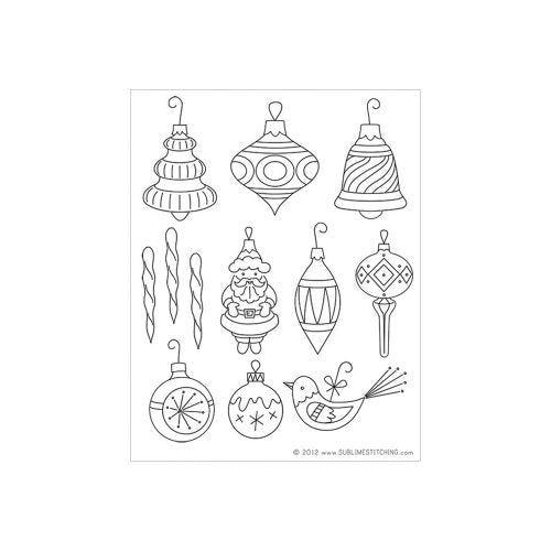 Load image into Gallery viewer, Sublime Stitching Embroidery Patterns-Vintage Ornaments
