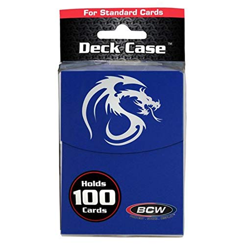 Load image into Gallery viewer, BCW 1-DCLG-BLU 1 Deck Box/Case - Blue - Holds 100 Cards
