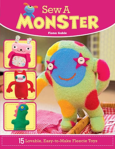 Load image into Gallery viewer, Sew a Monster: 15 Lovable, Easy-To-Make Fleecie Toys (IMM Lifestyle Books)
