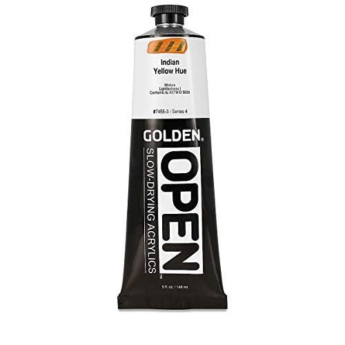 Load image into Gallery viewer, Open 5 Ounce Color Paints, Color: Indian Yellow Hue
