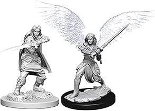 Load image into Gallery viewer, WizKids Dungeons &amp; Dragons Nolzur&#39;s Marvelous Miniatures: Female Aasimar Fighte
