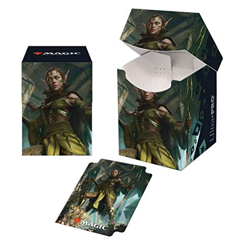 Load image into Gallery viewer, Zendikar Rising Nissa of Shadowed Boughs PRO 100+ Deck Box
