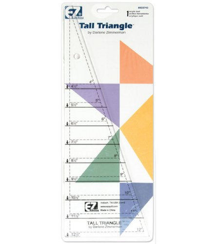 Load image into Gallery viewer, EZ Quilting 8823743Tall Triangle Acrylic Tool
