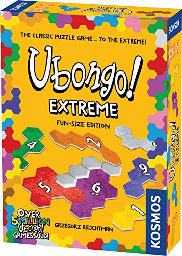 Load image into Gallery viewer, Ubongo Extreme: Fun-Size Edition - A Kosmos Game from Thames &amp; Kosmos | Geometric Puzzle Game for Kids &amp; Families | for Ages 7+, Portable Format | Encourages Spacial Recognition
