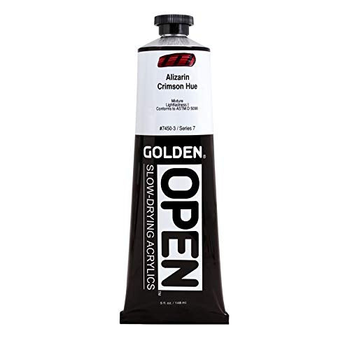 Open 5 Ounce Color Paints, Color: Alizarin Crimson Hue