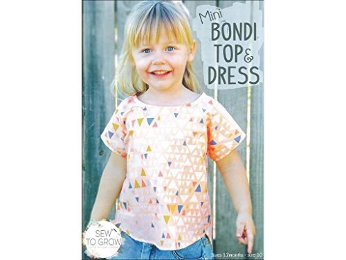 Load image into Gallery viewer, Sew To Grow Mini Bondi Top &amp; Dress Pattern
