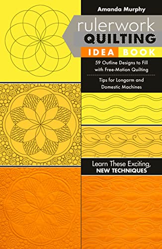 Load image into Gallery viewer, Rulerwork Quilting Idea Book: 59 Outline Designs to Fill with Free-Motion Quilting, Tips for Longarm and Domestic Machines
