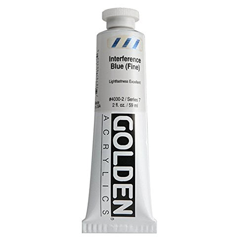 Load image into Gallery viewer, 4 Oz Heavy Body Iridescent Color Acrylic Paint Color: Bright Gold (Fine)
