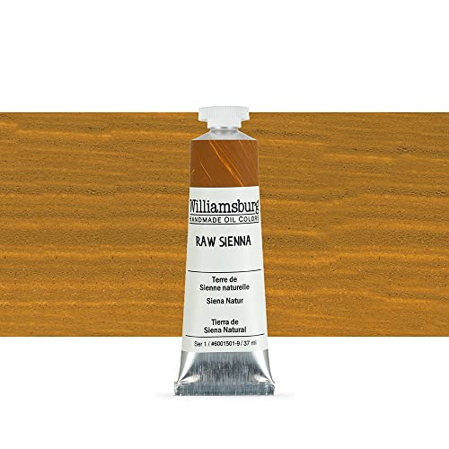 Load image into Gallery viewer, Williamsburg Oil 37ml Tube, Raw Sienna (60015019)
