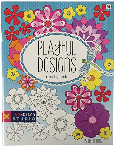 FunStich Studio FSS20268 Playful Designs Coloring Book