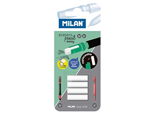 Load image into Gallery viewer, Milan Erasers, White, Small
