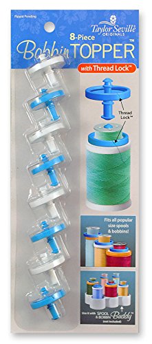 Load image into Gallery viewer, Taylor Seville Originals Bobbin Topper-Fits All Popular Sizes of Spools-Thread Lock Feature Helps Keep Thread Organized and Neat
