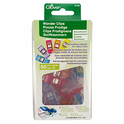 Load image into Gallery viewer, Clover Wonder Clips (Assortment/50 pcs.)
