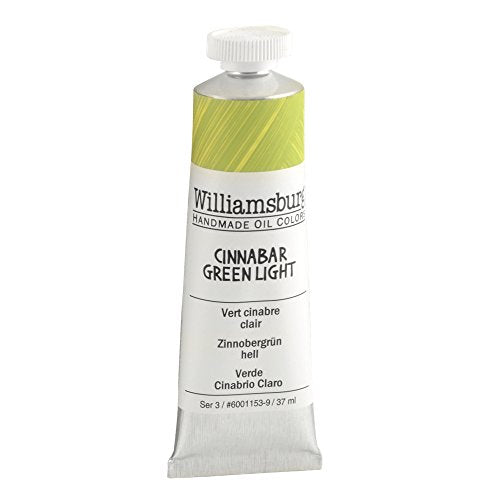 Load image into Gallery viewer, Williamsburg Oil 37ml Tube, Cinnabar Green Light (60011539)
