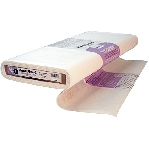 Load image into Gallery viewer, Thermoweb Heat&#39;n Bond Non-Woven Craft Firm Fusible 20&quot; X25 Yards-White
