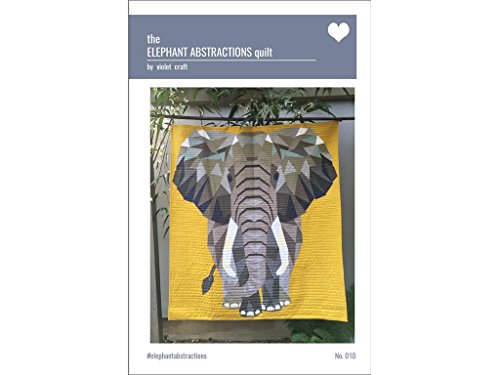 Load image into Gallery viewer, Violet Craft Abstractns Elephant Abstractions Quilt Ptrn, Pattern
