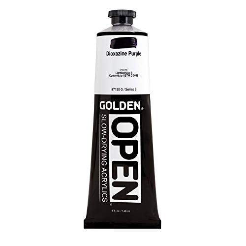 Load image into Gallery viewer, Open 5 Ounce Color Paints, Color: Dioxazine Purple
