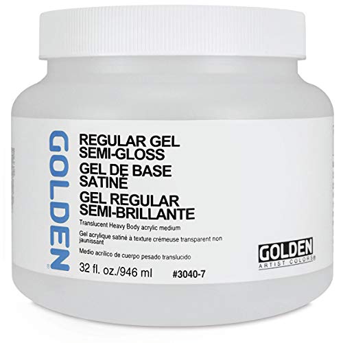 Load image into Gallery viewer, Acrylic Medium Golden Regular Gel Semi Gloss 32 oz
