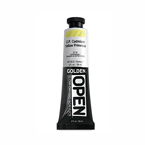 Golden OPEN Acrylic C.P. Cadmium Yellow Primrose