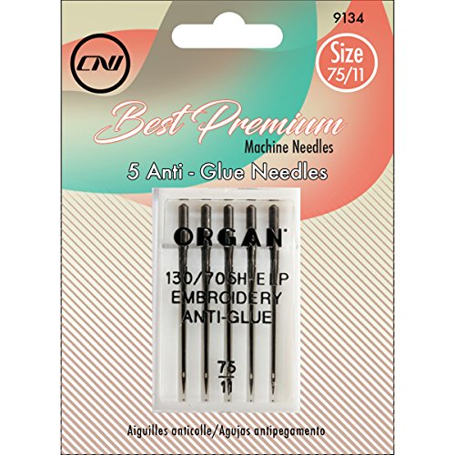 Load image into Gallery viewer, Clover Best Premium Machine Needles Anti- Glue, 5 Piece
