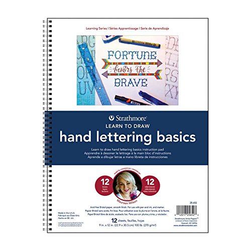 Load image into Gallery viewer, Strathmore (25-652 200 Learning Series Hand Lettering Basics Pad
