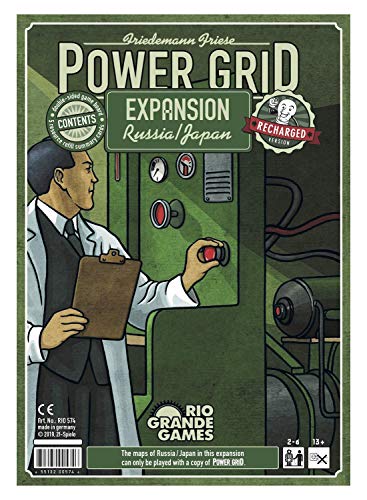 Load image into Gallery viewer, Rio Grande Games Power Grid: Russia/Japan Expansion (Recharged Version)
