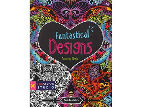 FunStich Studio FSS20269 Fantastical Design Coloring Book