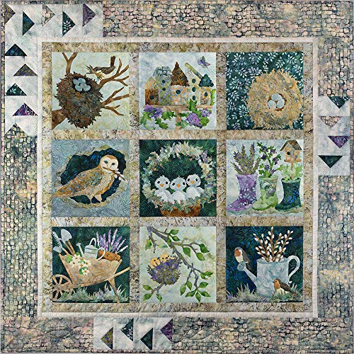 Load image into Gallery viewer, Nesting McKenna Ryan 9 Blocks + Border Quilting 10 Patterns Set
