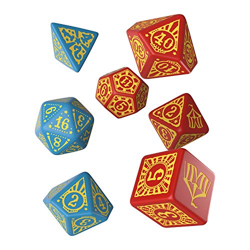 Load image into Gallery viewer, Q-Workshop Pathfinder Extinction Curse Performer&#39;s Dice Set
