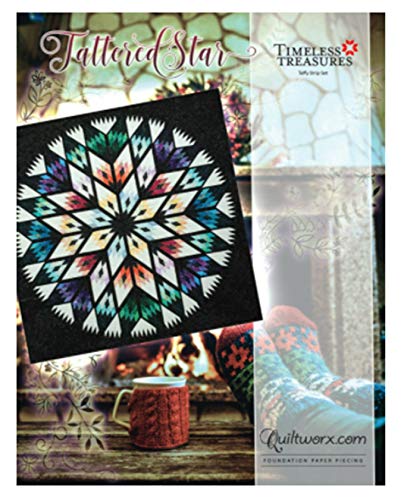 Load image into Gallery viewer, Quiltworx - Judy Niemeyer Quilting Tattered Star Pattern, None
